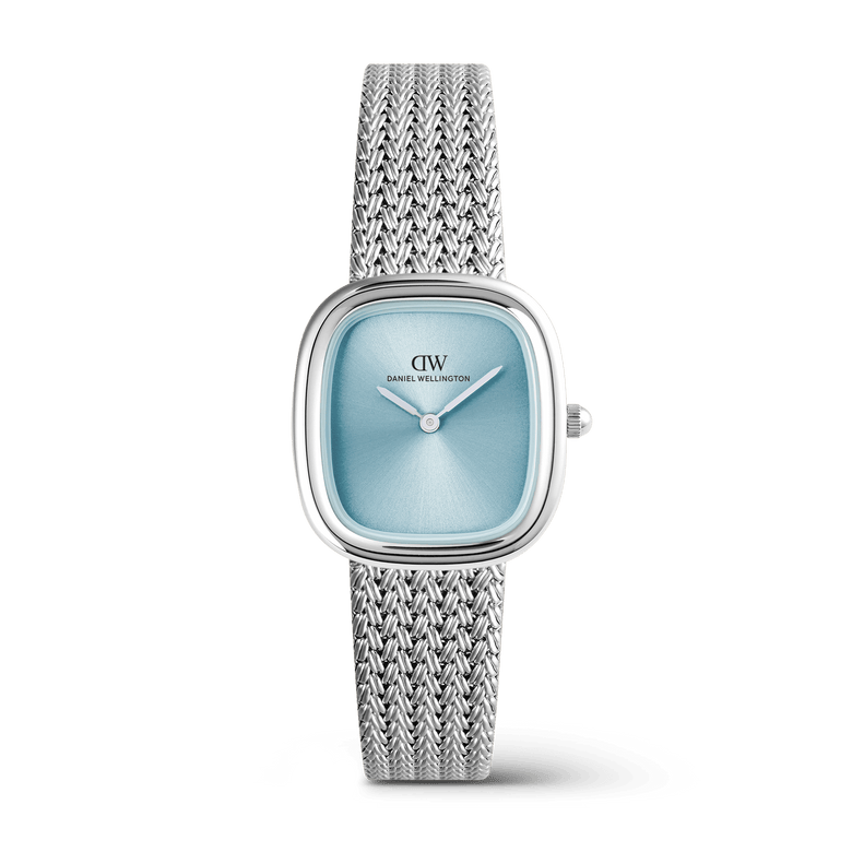 Margot Braided Mesh Ice Blue Silver