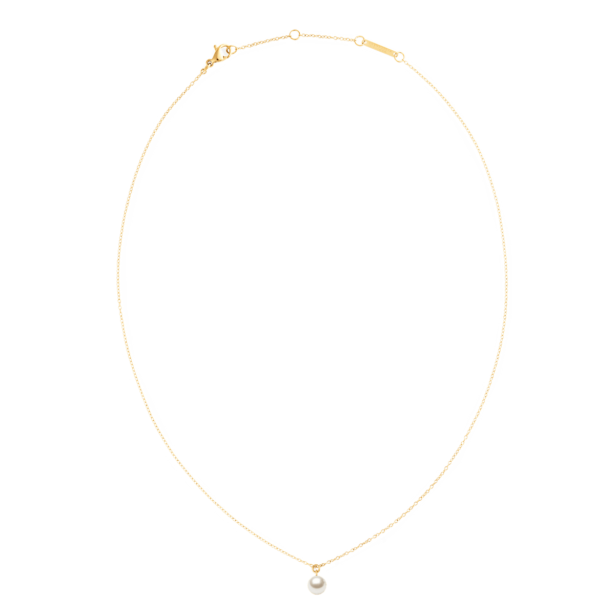 Pearl Necklace Gold