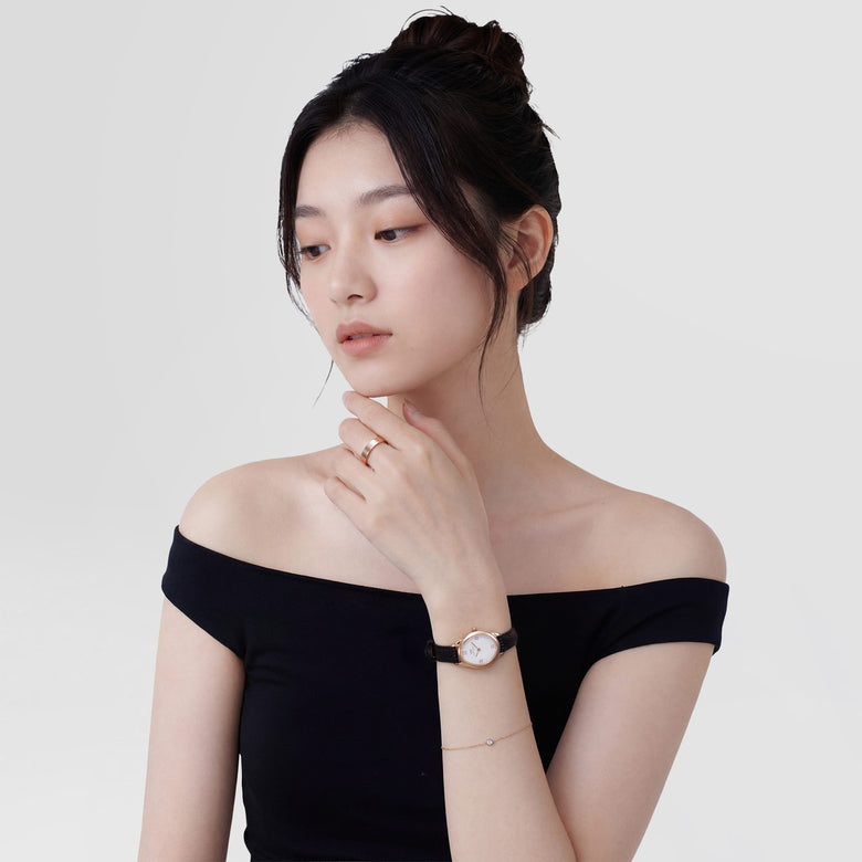 Line Ring Polished Rose Gold 4.5mm
