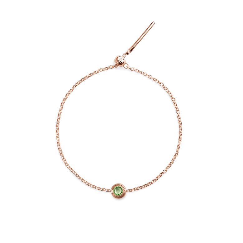 February Charm Rose Gold