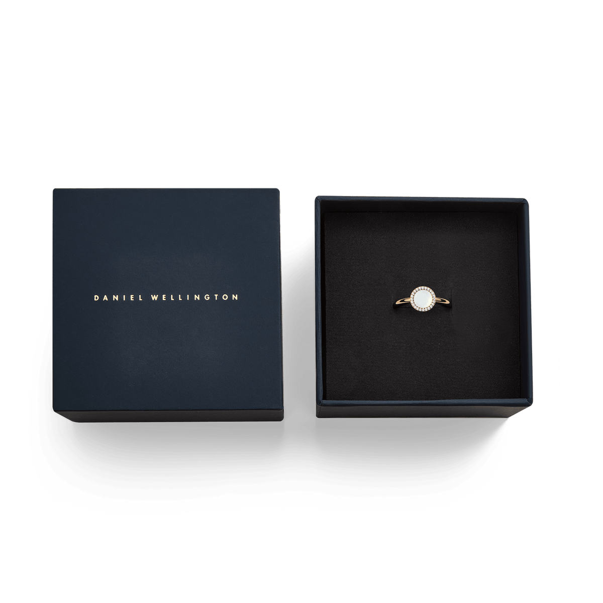 Audrey Ring Mother of Pearl Rose Gold
