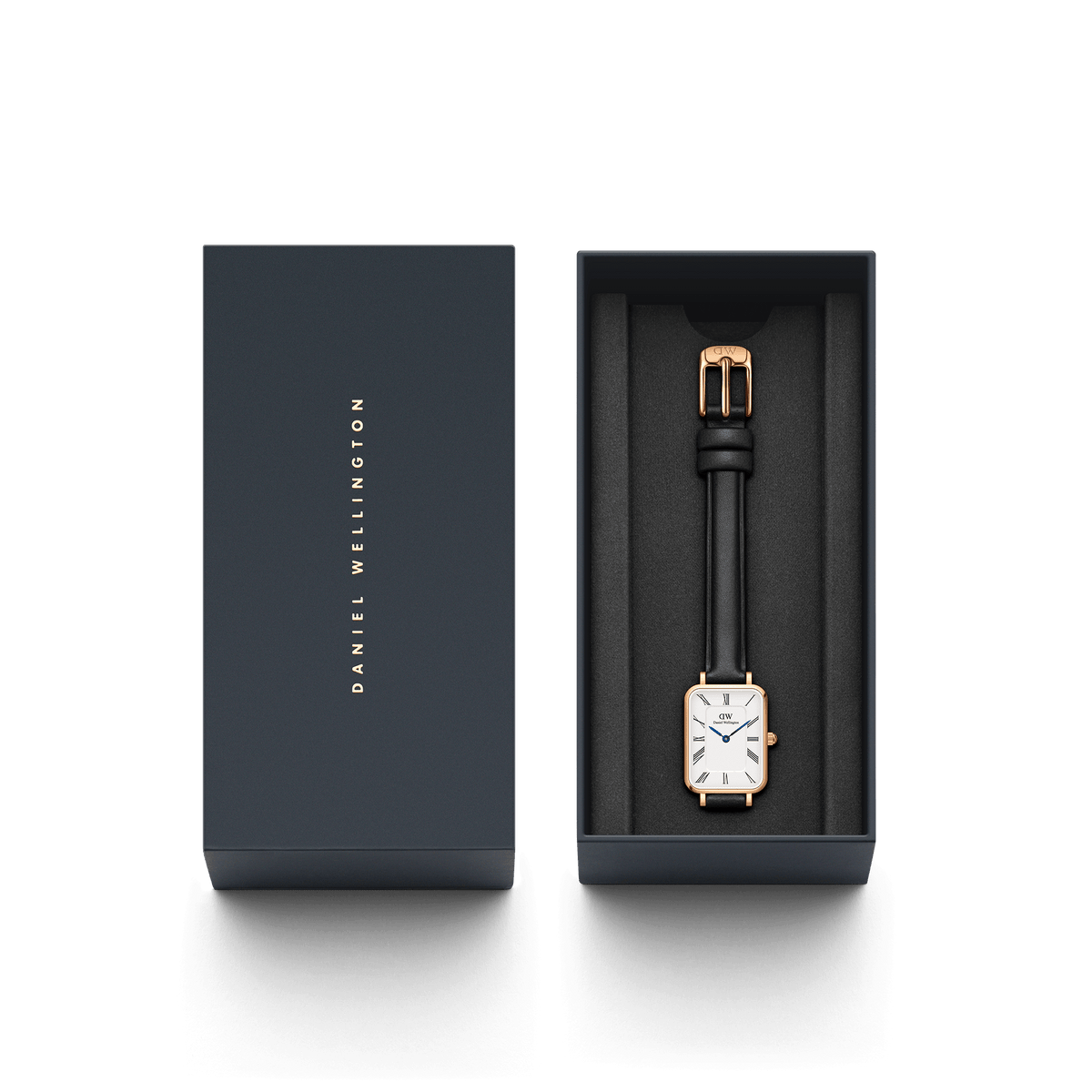 Quadro Roman Numerals Sheffield Rose Gold