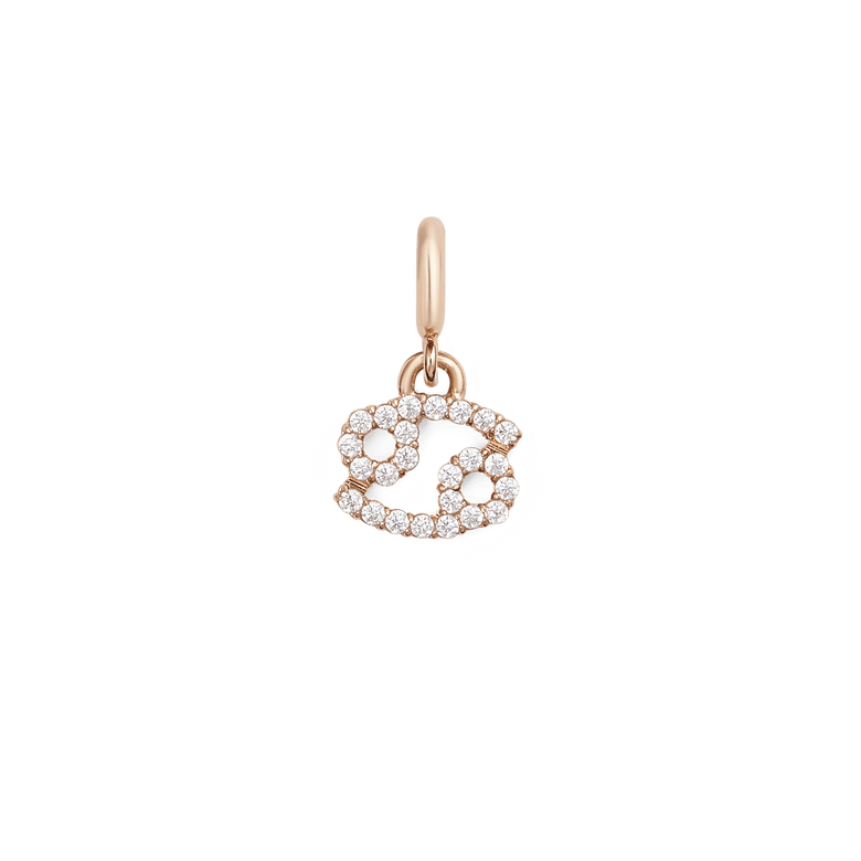 Zodiac Watch Charm Rose Gold