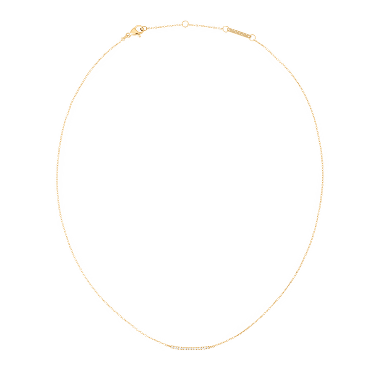 Mirelle Eternity Necklace Gold