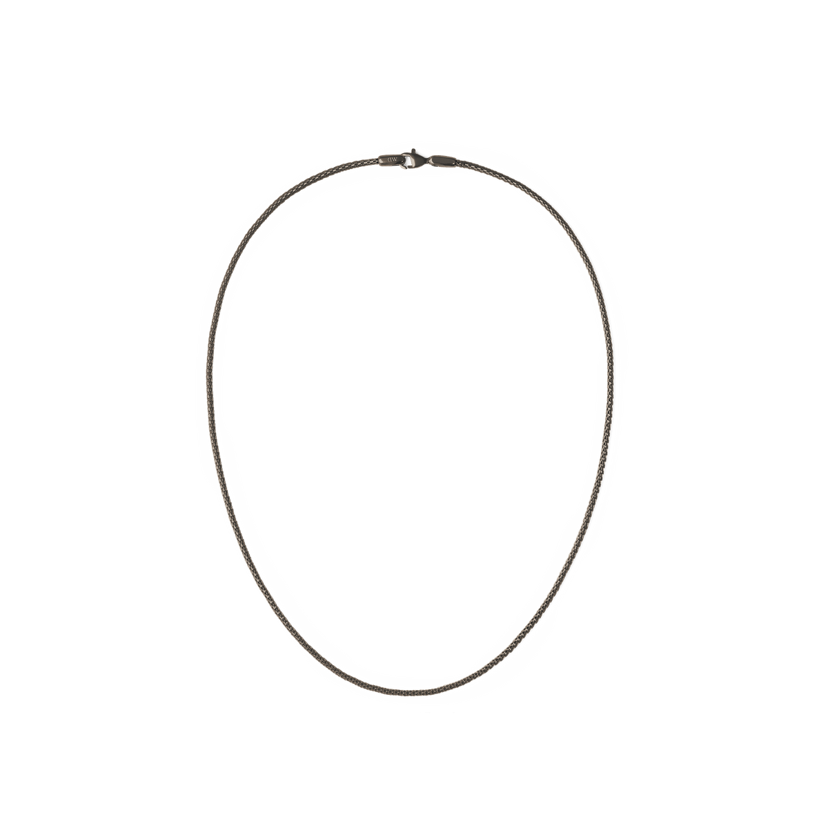 Tide Mesh Necklace Graphite 1.8