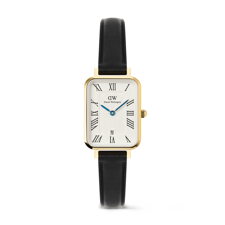 Quadro Roman Numerals Date Sheffield Gold