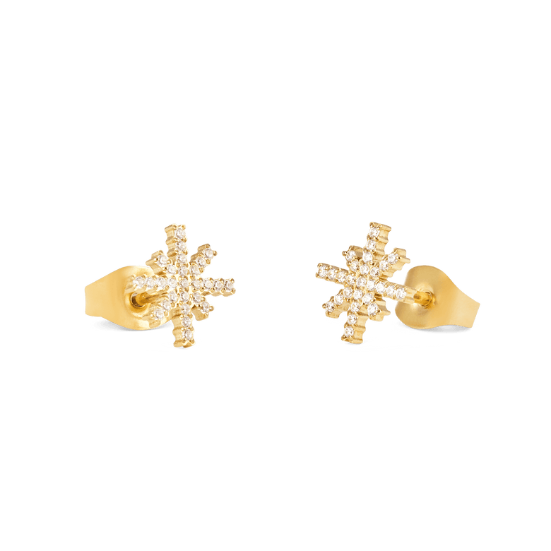 Mirelle Star Earrings Gold