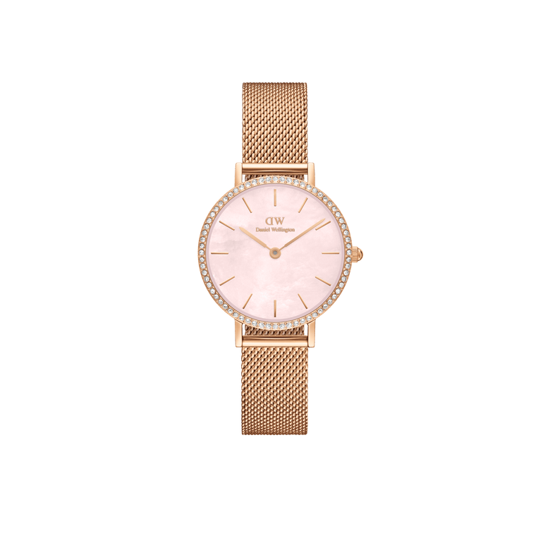 Petite Lumine Bezel Melrose Pink MOP