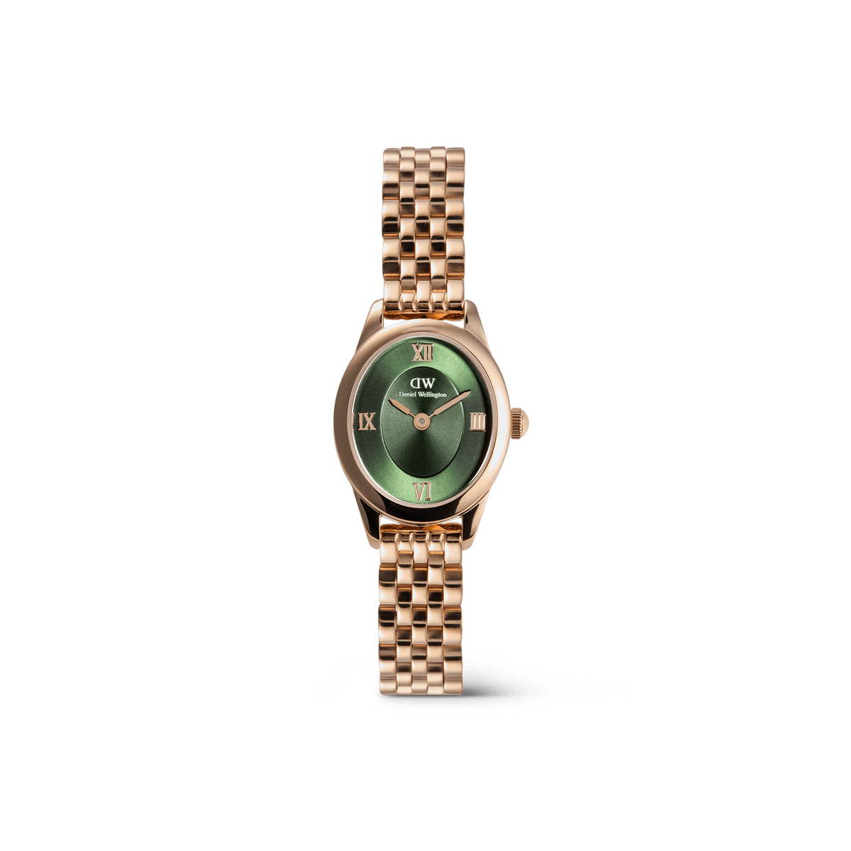 Ophelia Mini Emerald Rose Gold