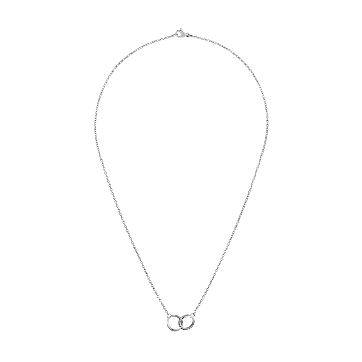 Elan Unity Necklace Silver