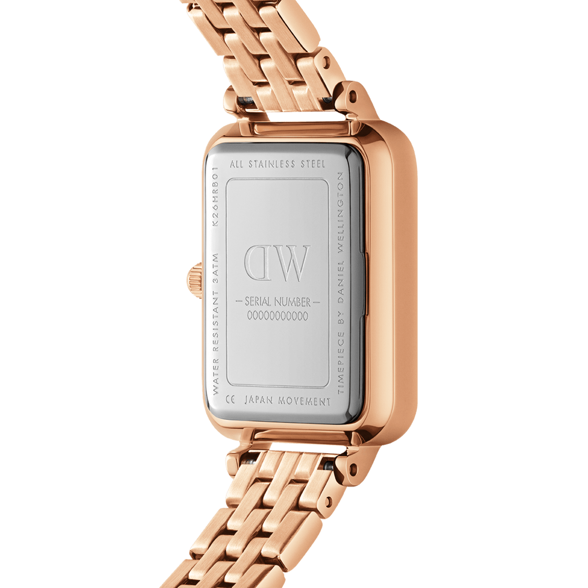 Quadro Lumine 5 Link Melrose Pink MoP Rose Gold