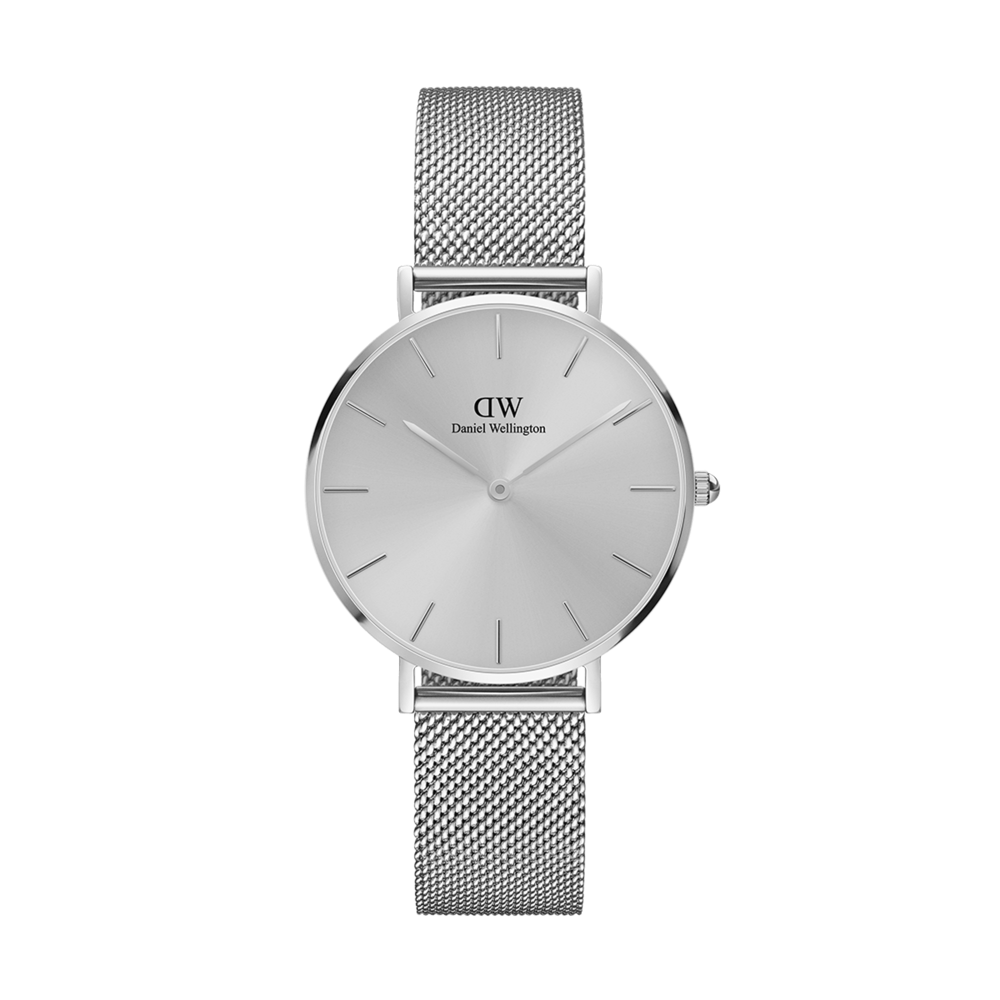 Mesh Daniel Wellington Cinturini Petite Unitone Silver Watch With