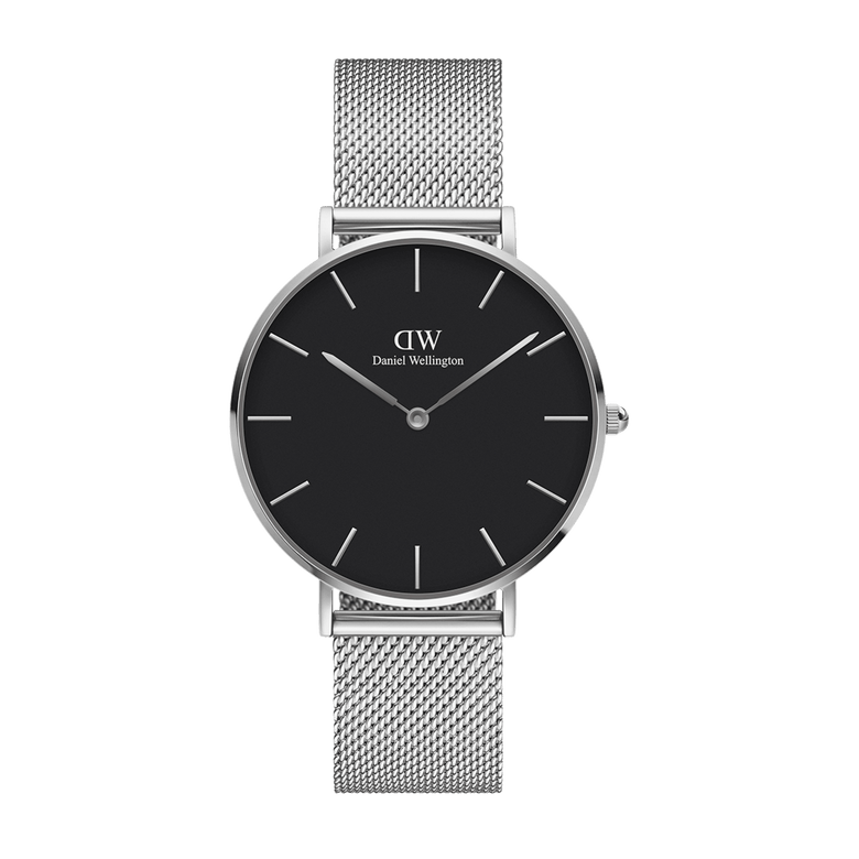 Petite Sterling Black Silver