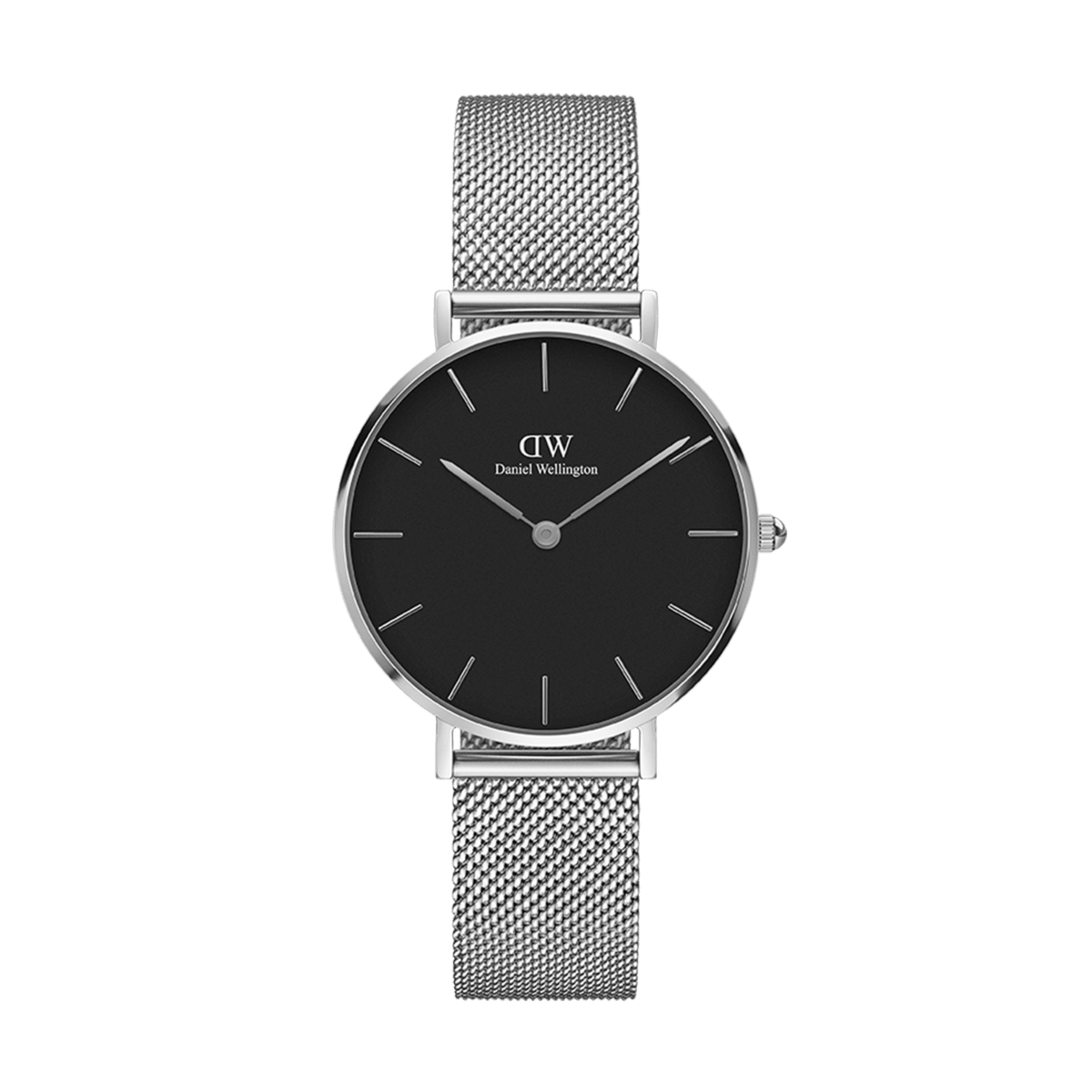 Petite Sterling Black Silver