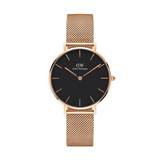 Petite Melrose Black Rose Gold