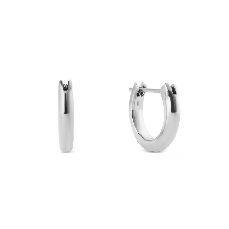 Arch Earring Silver 9mm