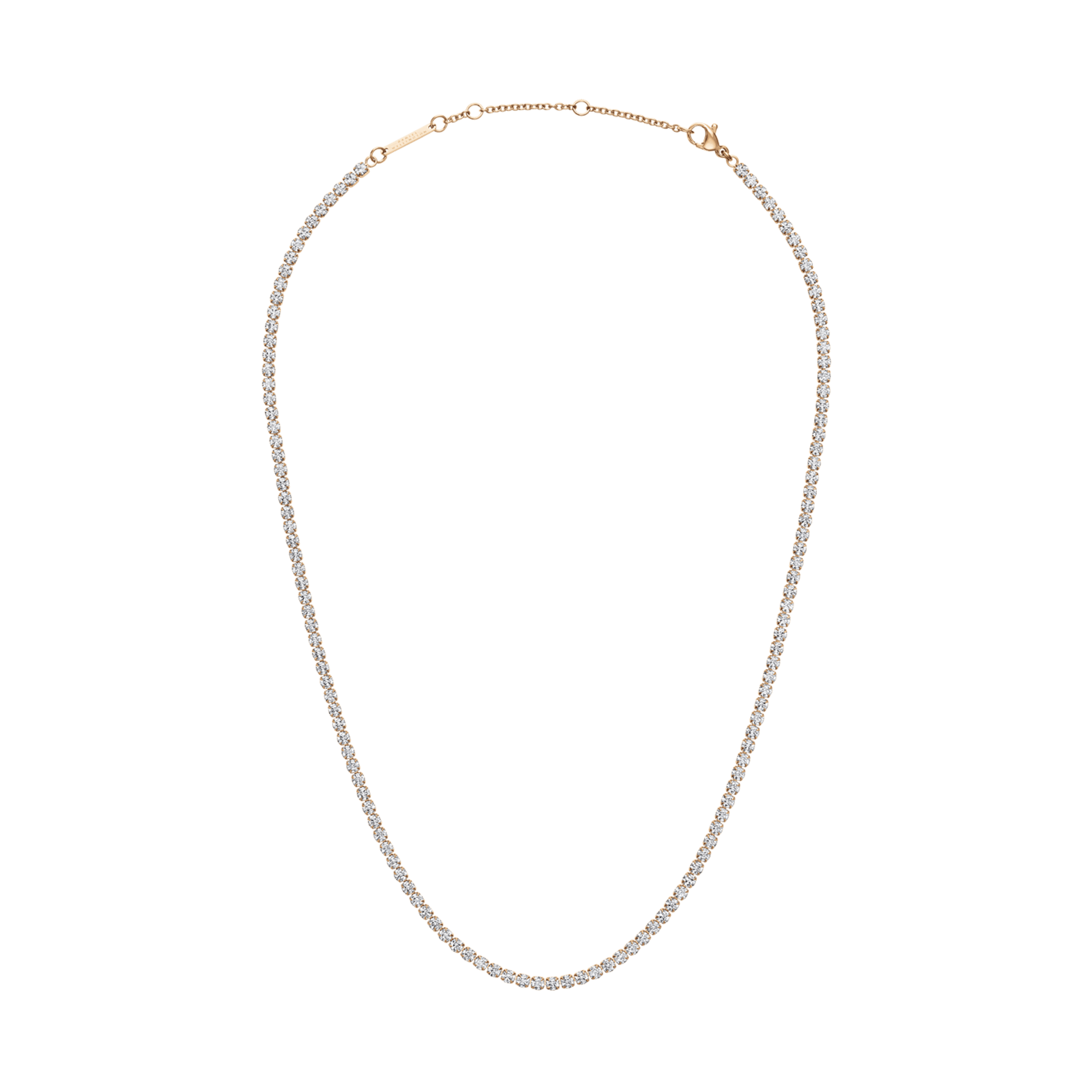 Jolie Tennis Necklace Rose