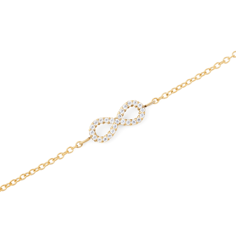 Mirelle Infinity Bracelet Gold