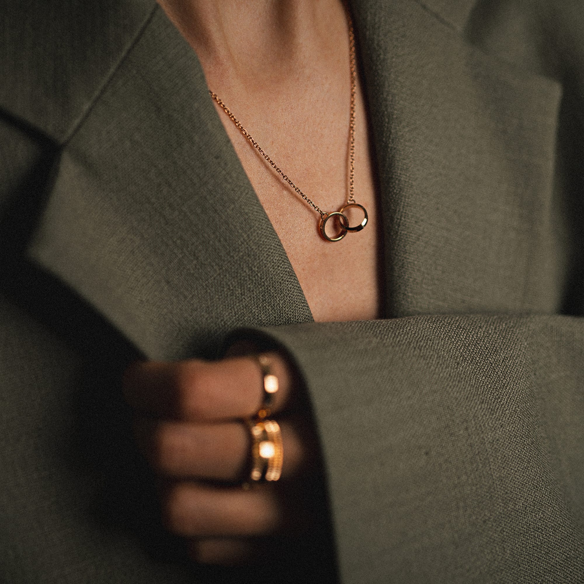 Jewellery - Women's Emalie Ring in rose gold and pink | DW