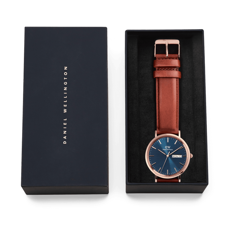 Classic Day Display St Mawes Rose Gold Arctic