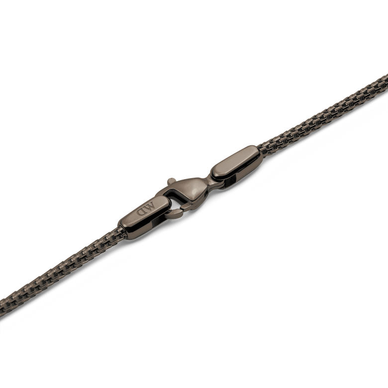 Tide Mesh Necklace Graphite 1.8
