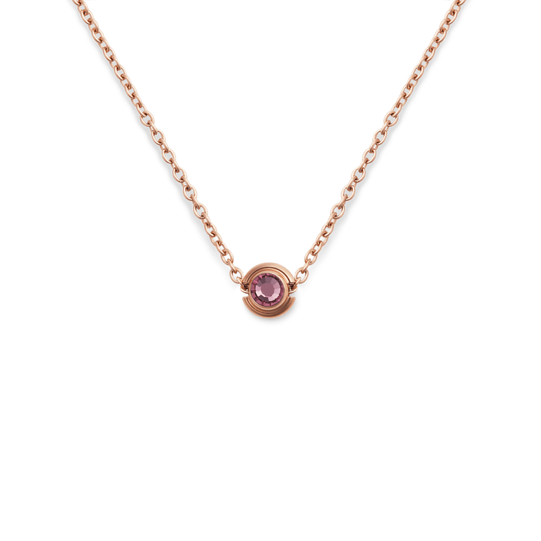 February Charm Rose Gold