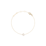 Crystal Zodiac Chain Bracelet Gold