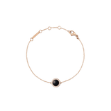 Audrey Bracelet Black Agathe Rose Gold
