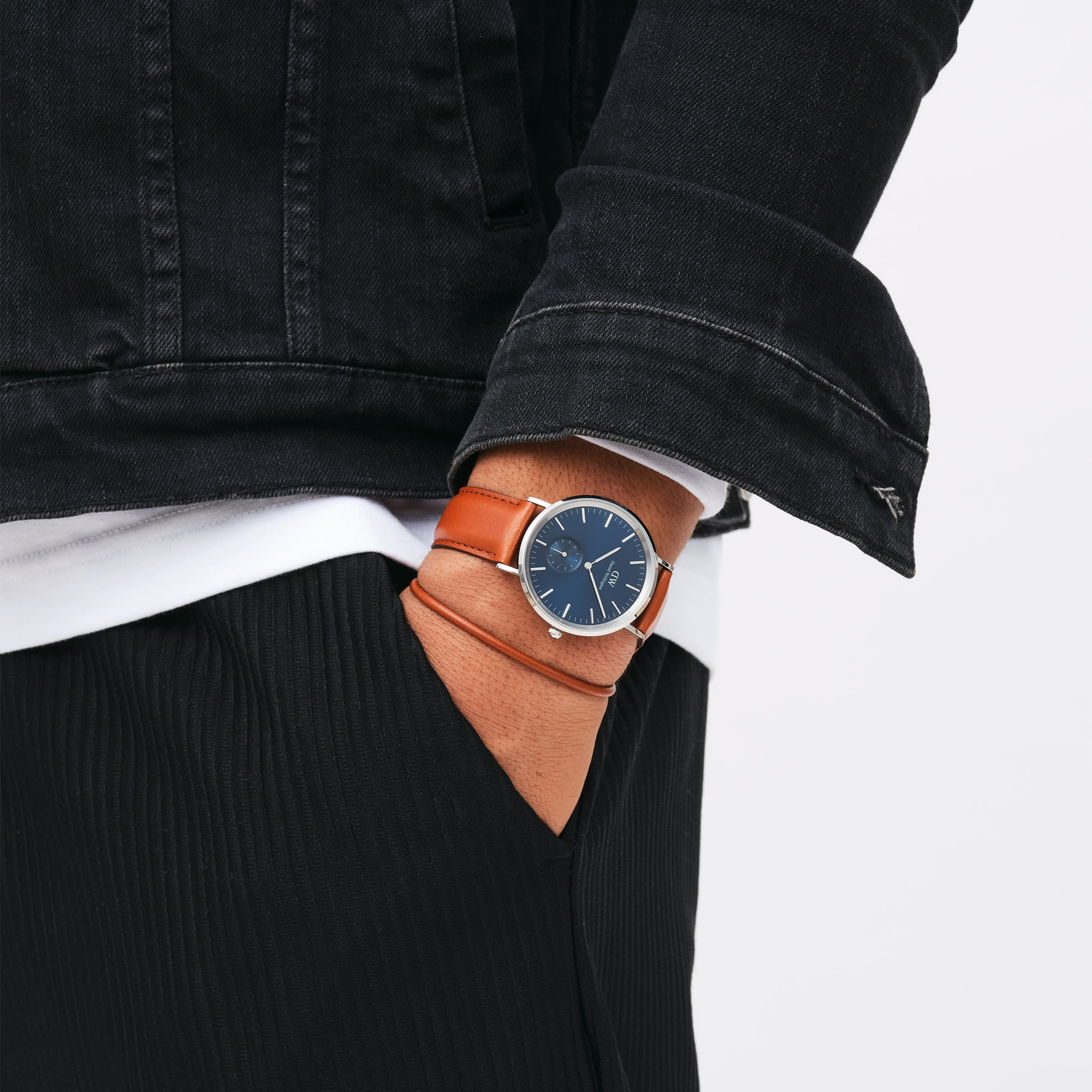 Classic collection Watches with leather strap bands DW