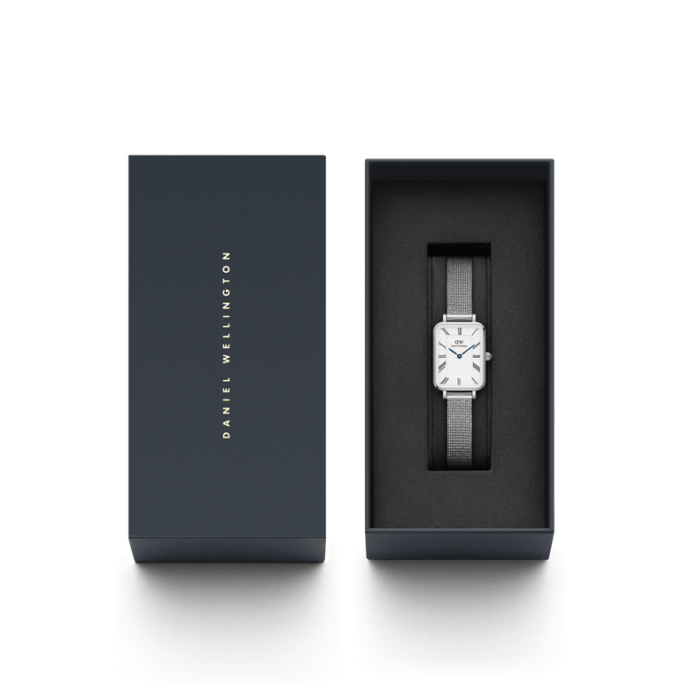 Quadro Roman Numerals Sterling