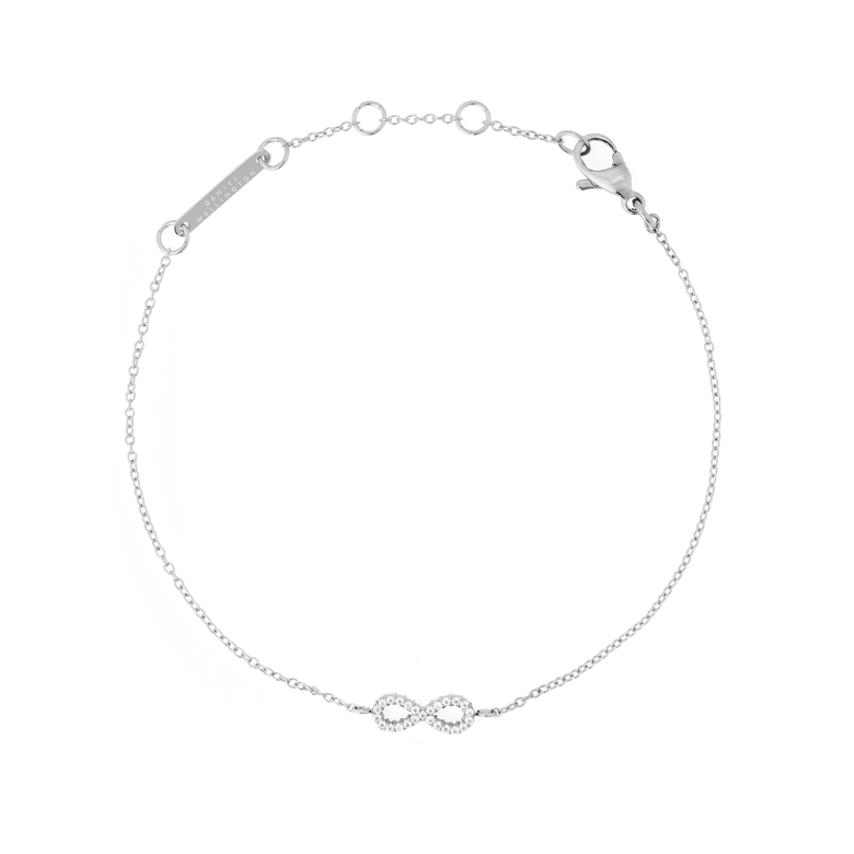 Mirelle Infinity Bracelet Silver