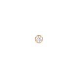 Crystal Stud Gold