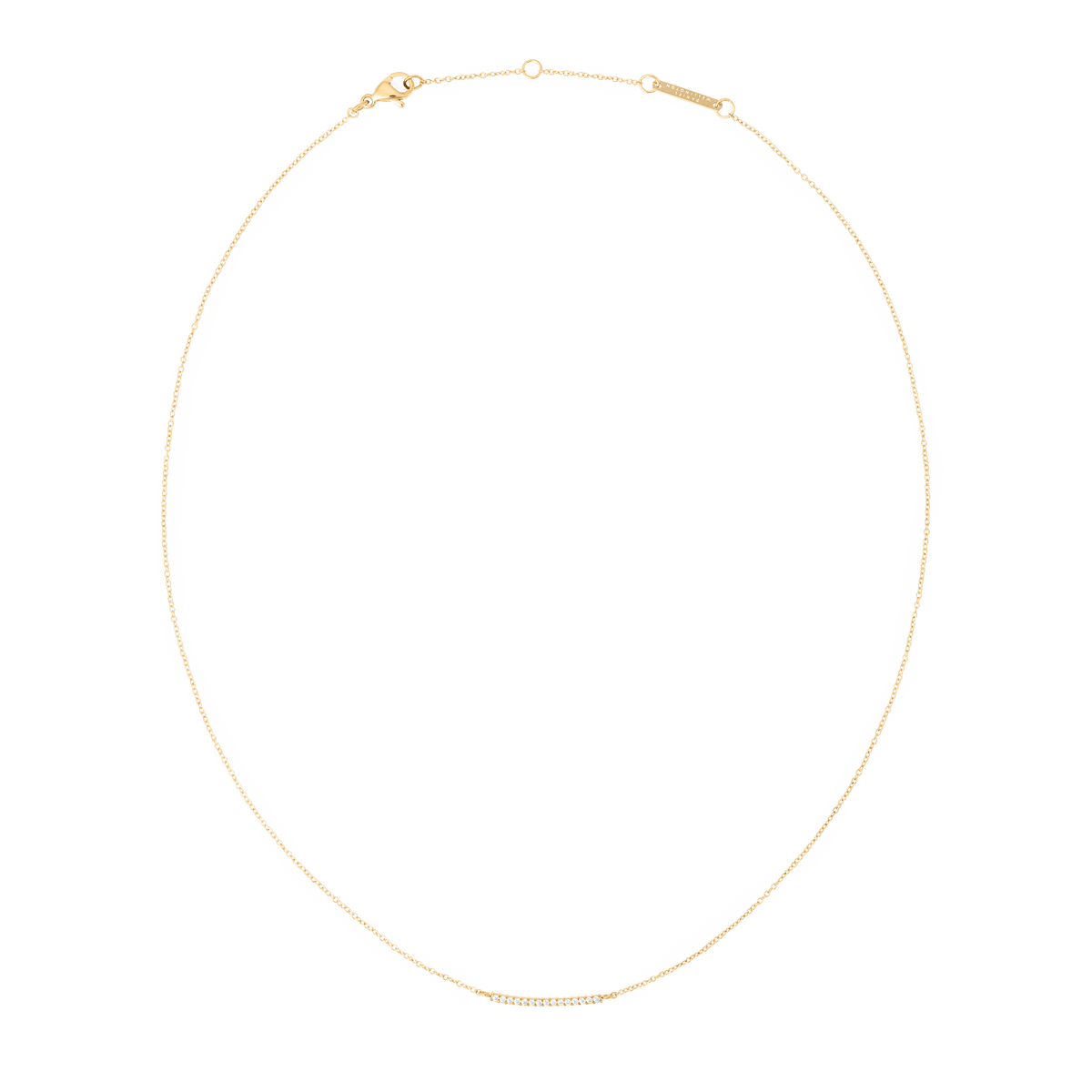 Mirelle Eternity Necklace Gold
