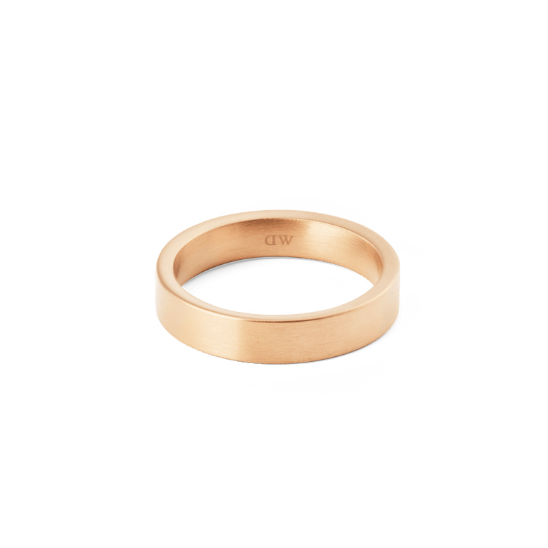 Line Ring Brushed Rose Gold 4.5mm