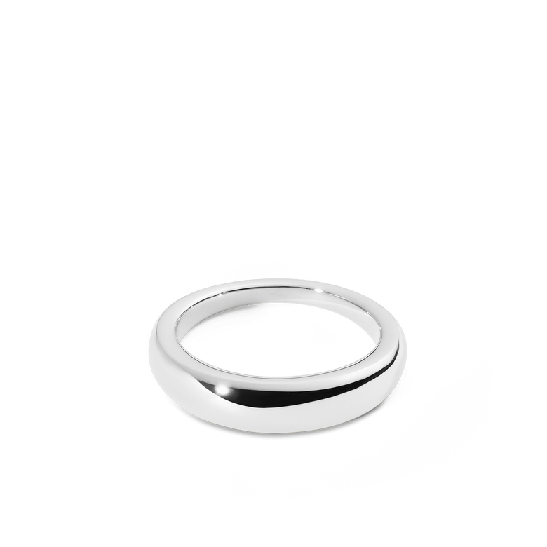 Flow Ring 5mm Silver