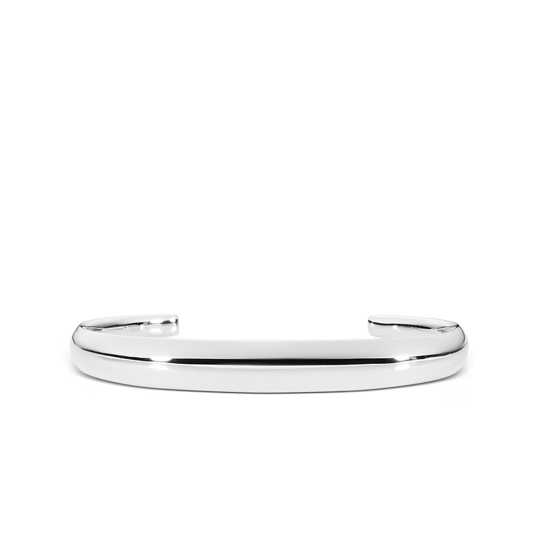 Flow Cuff 8mm Silver
