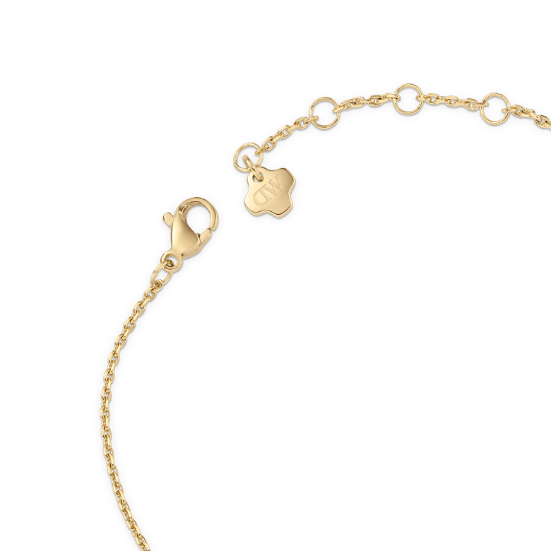 North Star Bracelet 1 Medium White Enamel Gold