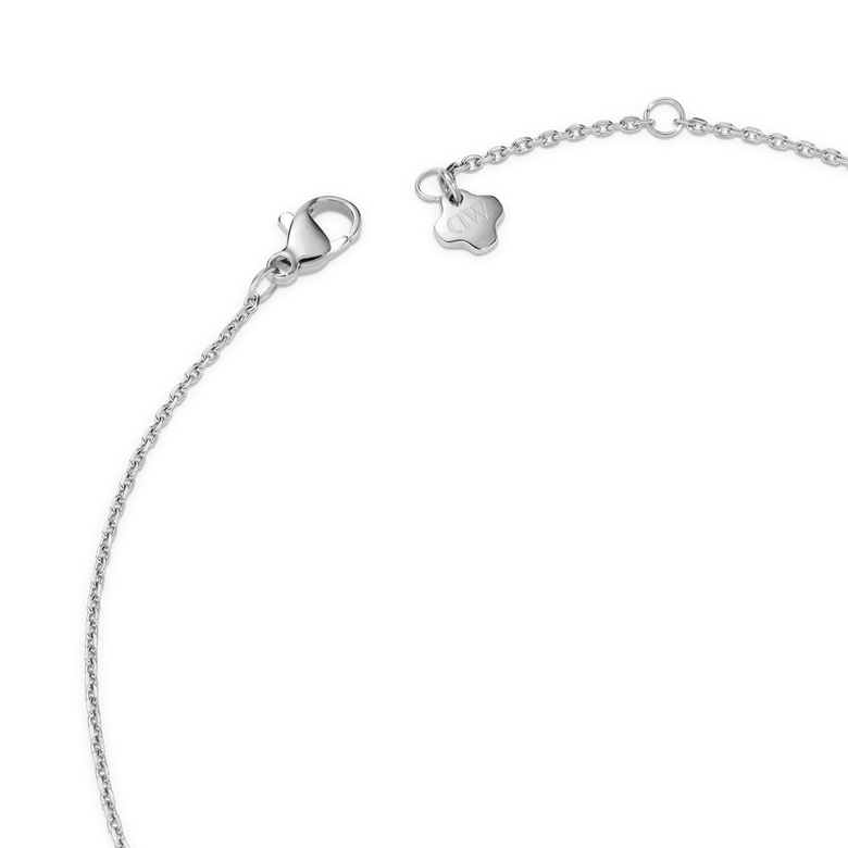 North Star Necklace 1 Small Black Enamel Silver