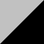 silver/black