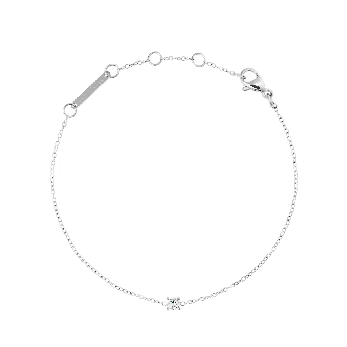Mirelle Solitaire Bracelet Silver