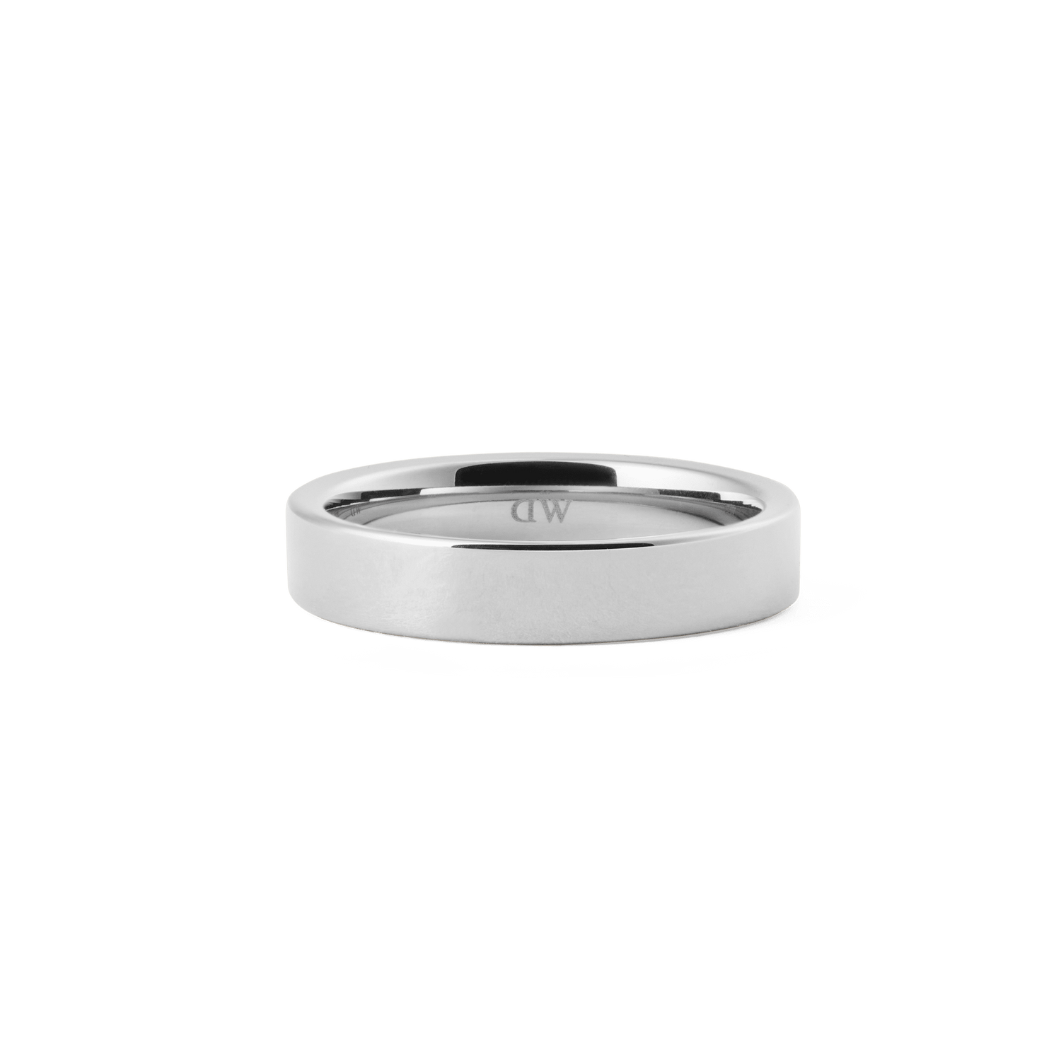 Line Ring Polished Silver 4.5mm