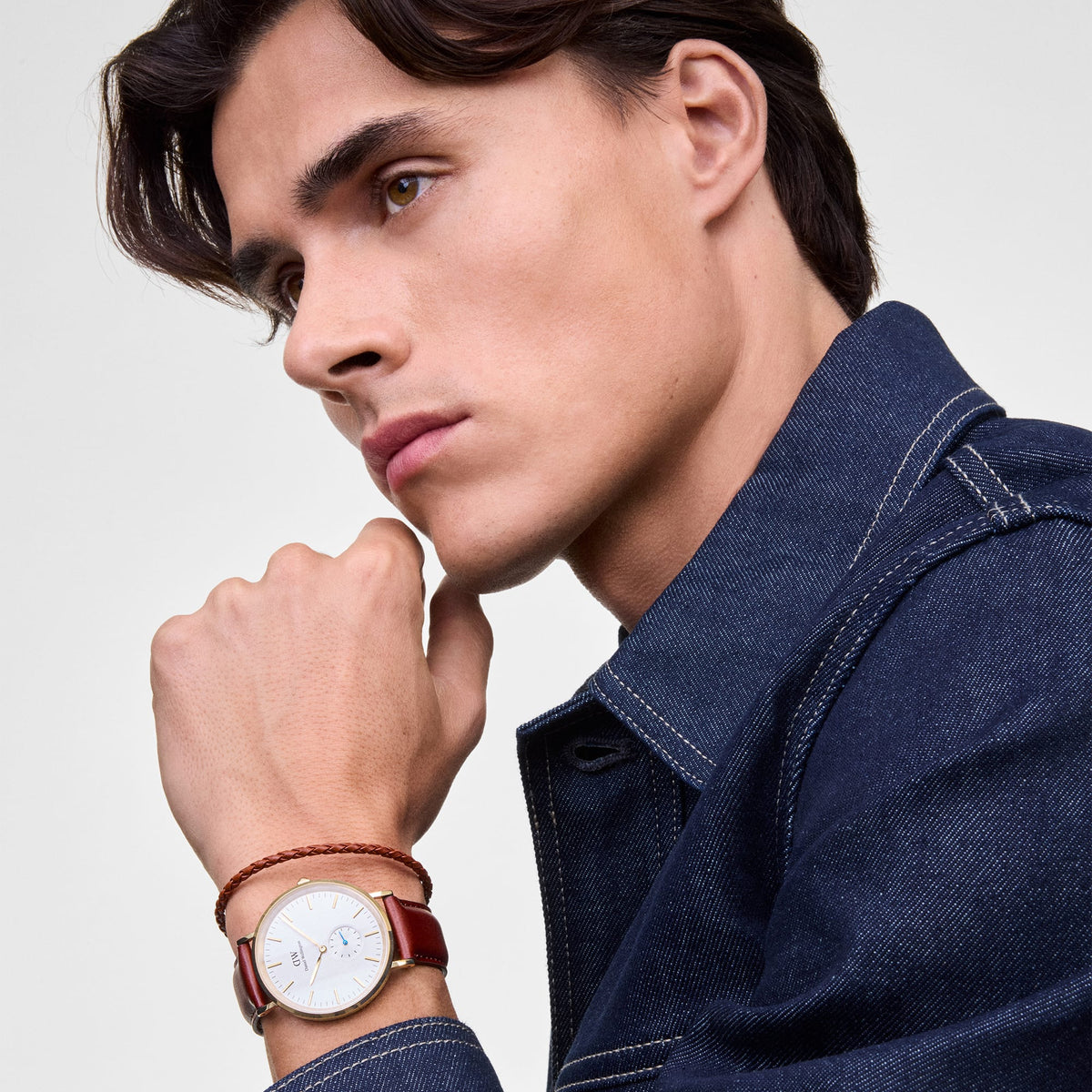 Classic Multi-Eye  St Mawes Off-white Sunray Rose Gold