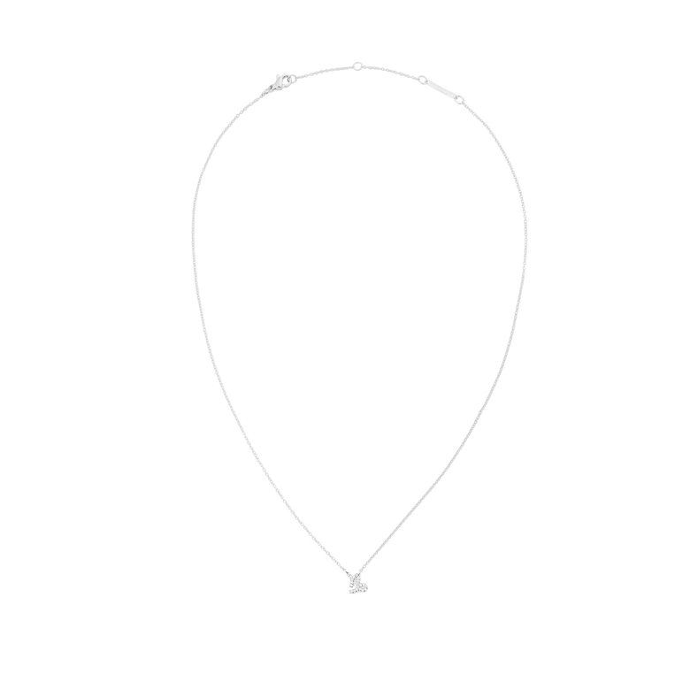 Crystal Zodiac Chain Necklace Silver