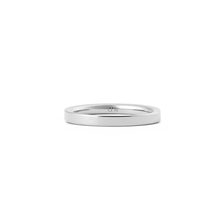 Line Ring Polished Silver 2.5mm