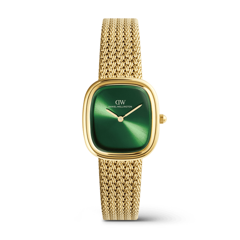 Margot Braided Mesh Emerald Gold