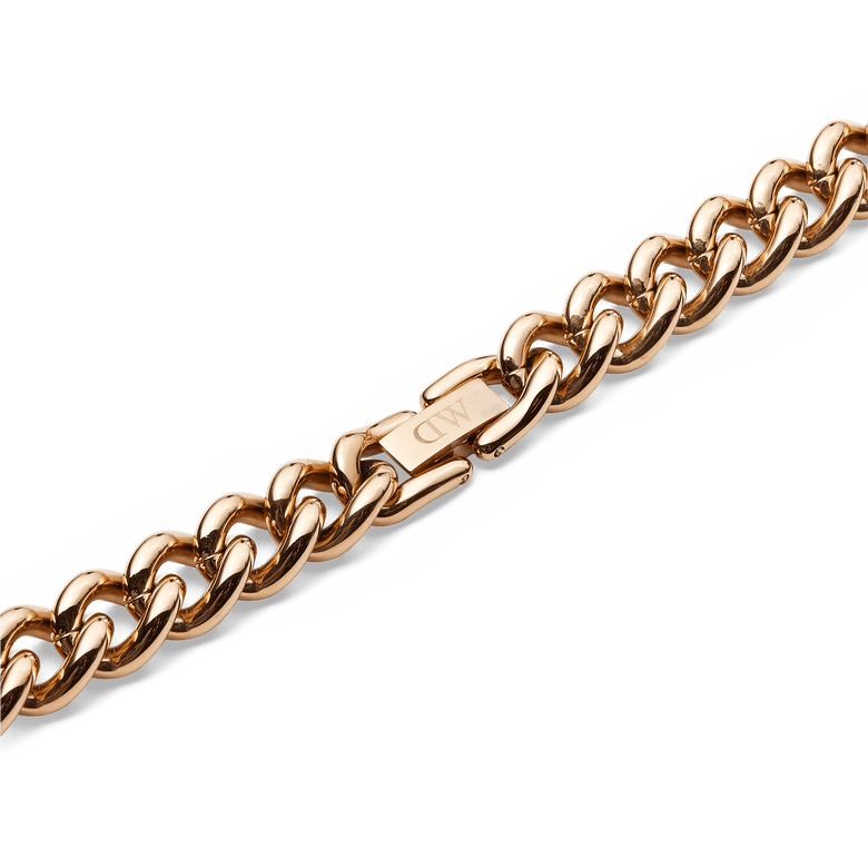 Chunky Chain Necklace Rose Gold