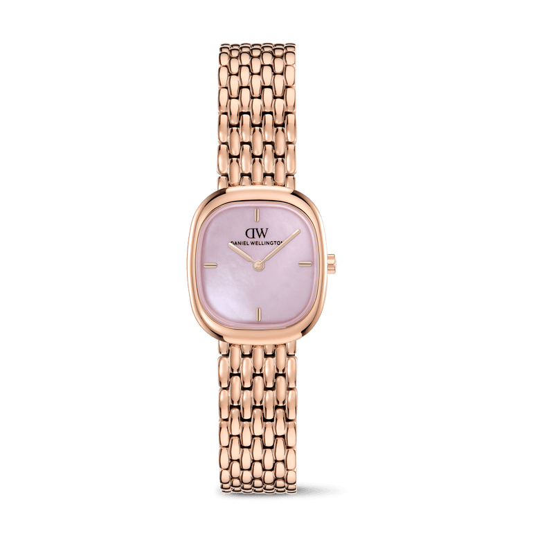 Corta Pink MOP Grain-Link Rose Gold