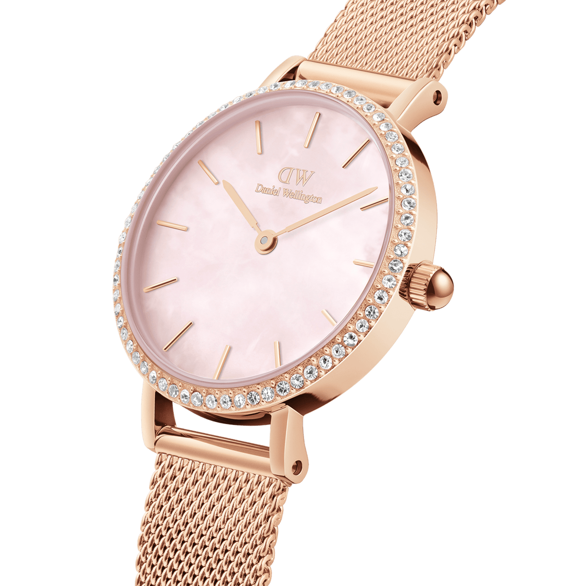 Rose Gold Orologio Dw Daniel Wellington Quadro Studio 22x22mm Rose