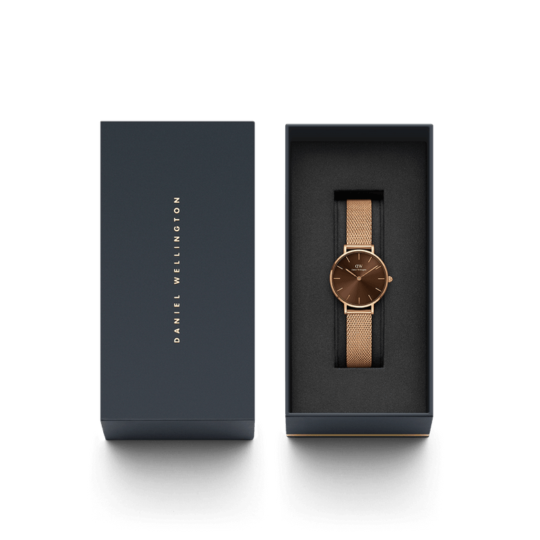 Petite Amber Rose Gold