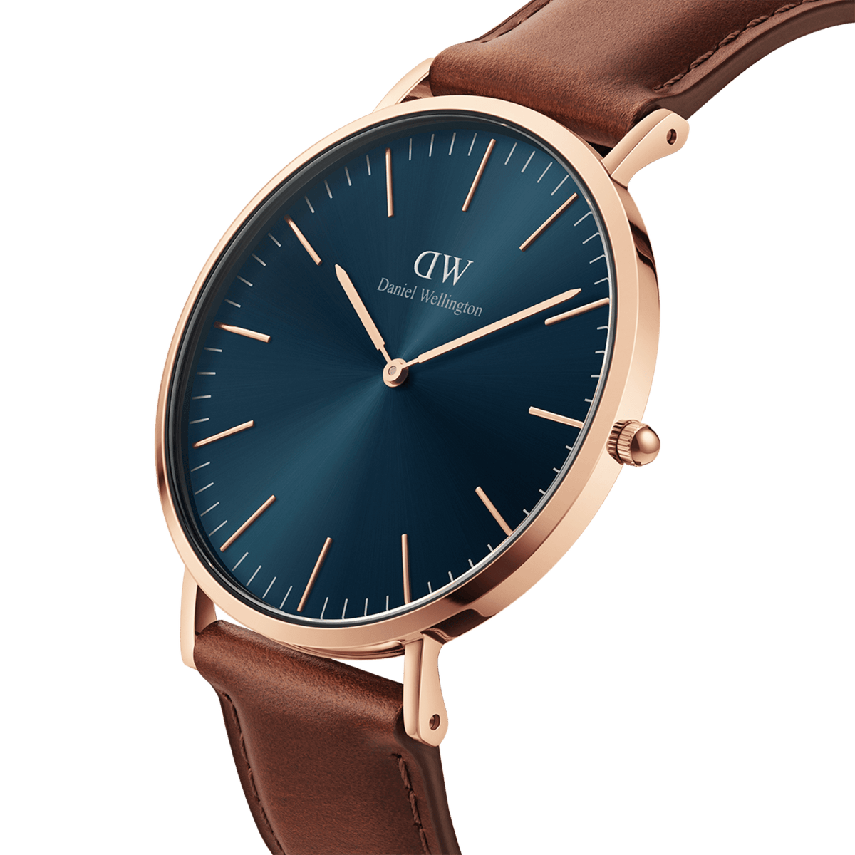 Rose gold dw sales watch